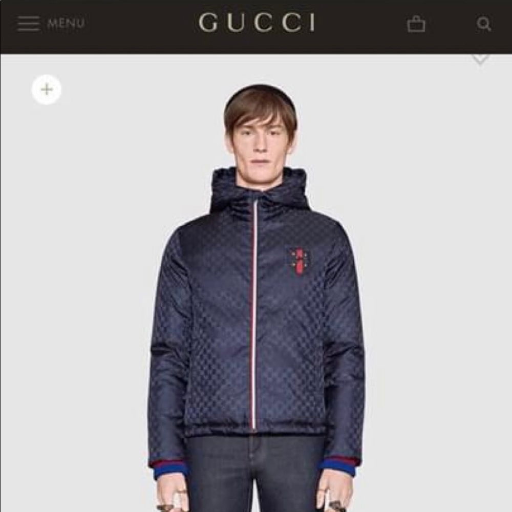 Gucci down coat